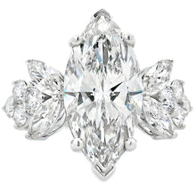 Load image into Gallery viewer, 7.08ct Lab Grown Diamond Eng Only 14KT White Gold