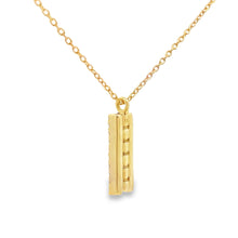 Load image into Gallery viewer, Sapphire Diamond Fashion Pendants 14KT Yellow Gold