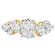 Load image into Gallery viewer, 1.50ct Lab Grown Diamond Eng Only 10KT Yellow Gold