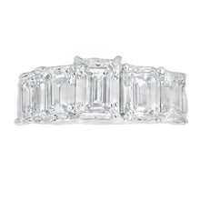 Load image into Gallery viewer, 4.00ct Lab Grown Diamond Eng Only 14KT White Gold