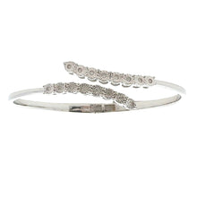 Load image into Gallery viewer, .25ct Diamond Bangle Bracelet Sterling Silver