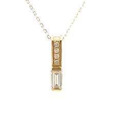 Load image into Gallery viewer, .06ct Zircon Diamond Fashion Pendants 10KT Yellow Gold