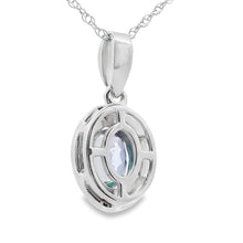 Load image into Gallery viewer, Mystic Fire Topaz Fashion Pendants 10KT White Gold