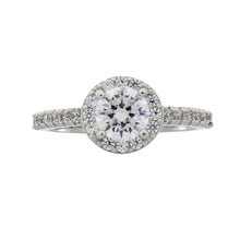 Load image into Gallery viewer, Cubic Zirconium Ring Sterling Silver