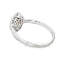 Load image into Gallery viewer, .47ct Citrine Diamond Ring 10KT White Gold