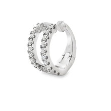 Load image into Gallery viewer, .25ct Diamond Ear Cuff 14KT White Gold