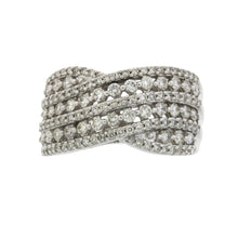 Load image into Gallery viewer, 1.00ct Diamond Ring 10KT White Gold