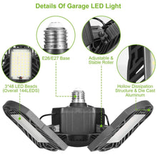 Load image into Gallery viewer, iMounTEK E26 /E27 80W 7000LM 6500K LED Garage Ceiling Light