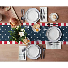Load image into Gallery viewer, Independence Day 4th of July Table Runner Dresser Scarves
