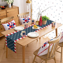 Load image into Gallery viewer, Independence Day 4th of July Table Runner Dresser Scarves