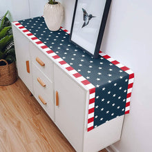 Load image into Gallery viewer, Independence Day 4th of July Table Runner Dresser Scarves