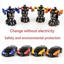 Load image into Gallery viewer, Inertial Impact Deformation Robot Toy