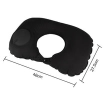 Load image into Gallery viewer, Inflatable Air Pillows U Shaped Portable Sleeping Break Neck Pillow Nap Head Rest Cushion for Outdoor Camping Travel Hiking Car Functional Inflatable Neck Pillow Inflatable U Shaped Travel Pillow Car Head Neck Rest Air Cushion for Travel Neck Pillow