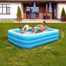 Load image into Gallery viewer, Inflatable Swimming Pool