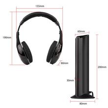 Load image into Gallery viewer, MH2001 Wireless Headphones 5-in-1 Functionality with FM Radio & TV Support On-Ear
