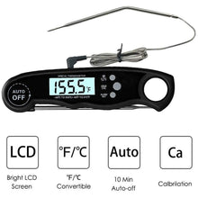 Load image into Gallery viewer, Instant Read Meat Thermometer Upgraded Instant Read Meat Thermometer 2-in-1 Ultra Fast Digital Meat Thermometer for Cooking Oven Safe Food Thermometer Waterproof Ultra Fast Digital Food Water Milk Thermometer for Outdoor Cooking BBQ and Kitchen