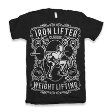 Load image into Gallery viewer, Iron Lifter Men's Bamboo Viscose/Organic Cotton Short Sleeve Graphic T-Shirt