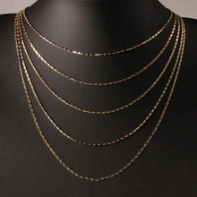 Load image into Gallery viewer, Italian 18K Gold Plated Punk Chain Necklace
