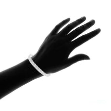 Load image into Gallery viewer, Italian Made Sterling Silver Braided Herringbone Bracelet by Verona