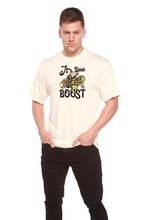 Load image into Gallery viewer, It`s time to BOOST Men's Bamboo Viscose/Organic Cotton Short Sleeve Graphic T-Shirt