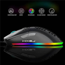 Load image into Gallery viewer, J900 Honeycomb Hollow Wired Gaming Mouse