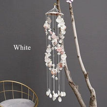 Load image into Gallery viewer, Japanese Wind Chimes Bells Hanging Ornaments Mobile Portable Waterproof Outdoor Wind-chime Mediterranean Style Home Garden Yard Decoration Natural Shell Wind Chimes Birthday Gifts