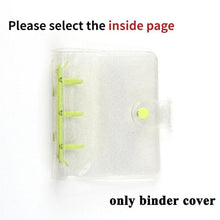 Load image into Gallery viewer, Jelly Color Photo Album for Mini Card Photo Sticker Album Mini Photo Album Transparent Glitter Card Holder Gifts For Valentine Gifts for Friends
