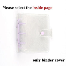 Load image into Gallery viewer, Jelly Color Photo Album for Mini Card Photo Sticker Album Mini Photo Album Transparent Glitter Card Holder Gifts For Valentine Gifts for Friends