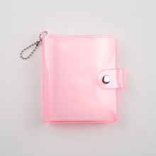 Load image into Gallery viewer, Jelly Color Photo Album for Mini Card Photo Sticker Album Mini Photo Album Transparent Glitter Card Holder Gifts For Valentine Gifts for Friends