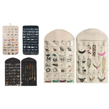 Load image into Gallery viewer, Jewelry Earrings Brooch Closet Hanging Storage Organizer Bag