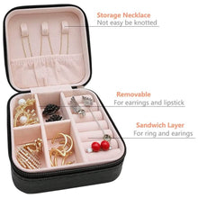 Load image into Gallery viewer, Jewelry Travel Case Organizer