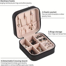 Load image into Gallery viewer, Jewelry Travel Case Organizer