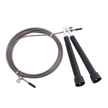 Load image into Gallery viewer, Jump Rope Speed Jumping Steel Wire Double Skipping Workout Fitness Training Adjustable Length Ropeless Skipping Rope Weighted Jump Rope Tangle-Free Rapid Speed Cordless Jump Rope Fits Any Skill Level Best For Fitness Indoor Ourdoor