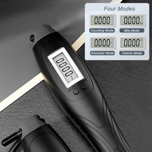 Load image into Gallery viewer, Jump Rope With Counter Adjustable Digital Counting Jumping Rope LCD Digital Counting Skipping Ropes Adjustable Weight Calories Time Setting With Sound Reminder Jump Ropes For Fitness Exercise Workout Gym