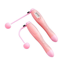 Load image into Gallery viewer, Jump Rope With Counter Adjustable Digital Counting Jumping Rope LCD Digital Counting Skipping Ropes Adjustable Weight Calories Time Setting With Sound Reminder Jump Ropes For Fitness Exercise Workout Gym