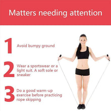 Load image into Gallery viewer, Jump Skipping Ropes Weighted Fast Speed Steel Wire Jumping Ropes For Fitness Steel Wire Rope With Anti-Slip Handles Skipping Rope For Workout Boxing Gym Fitness Training