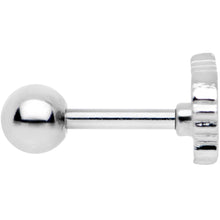 Load image into Gallery viewer, 16G 1/4 Rad Rainbow Unicorn Cartilage Tragus Earring