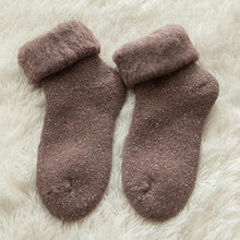 Load image into Gallery viewer, Kawaii Cute Socks Thicker Solid Socks Merino Wool Rabbit Socks Against Cold Snow Winter Warm Funny Happy Unisex Thick Warm Socks For Men And Women