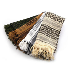 Load image into Gallery viewer, Keffiyeh Man Wrap Bandana Shemagh Military Scarf plaid Islamic Airsoft Muslim Multifunction Tactical Arabic Hijab Palestine Women Men Scarf Shawl Wrap Pattern of Arab Shemagh Keffiyeh Men Arab Kufiyah Keffiyeh Arabic Muslim Head Wrap