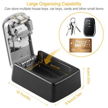 Load image into Gallery viewer, Keys Storage Lock Box with 4 Digits Combination