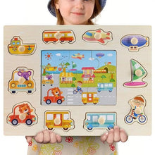 Load image into Gallery viewer, Kids 3D Puzzle Wooden Toys Colorful Geometry Shape Cognition Wood Puzzle Children Early Learning Educational Montessori Toys