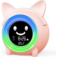 Load image into Gallery viewer, Kids Digital Alarm Clock with Night Light