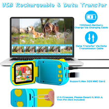 Load image into Gallery viewer, Kids Digital Camera Child Video Camera