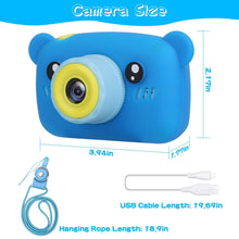 Load image into Gallery viewer, Kids Digital Camera with 2" Screen 4x Digital Zoom