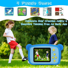 Load image into Gallery viewer, Kids Digital Camera with 2" Screen 4x Digital Zoom