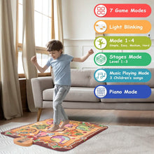 Load image into Gallery viewer, Kids Electronic Music Dance Pad with 6 Modes