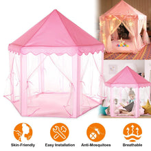 Load image into Gallery viewer, Kids Play Tent Princess for Girls