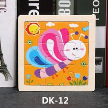 Load image into Gallery viewer, Kids Puzzle Toy Animals and Vehicle Wooden Puzzles Jigsaw Baby Educational Learning Toys for Children Gift