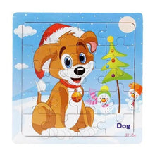 Load image into Gallery viewer, Kids Puzzle Toy Animals and Vehicle Wooden Puzzles Jigsaw Baby Educational Learning Toys for Children Gift