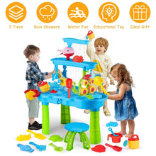 Load image into Gallery viewer, Kids Sand Water Table for 3-6 Years Old Sensory Exercise Friendship Building